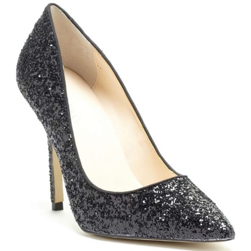Boutique 9 Black Orson Glitter Pump